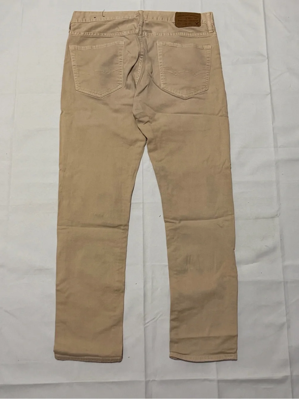 American Eagle Outfitters Slim Straight Jeans - Tan